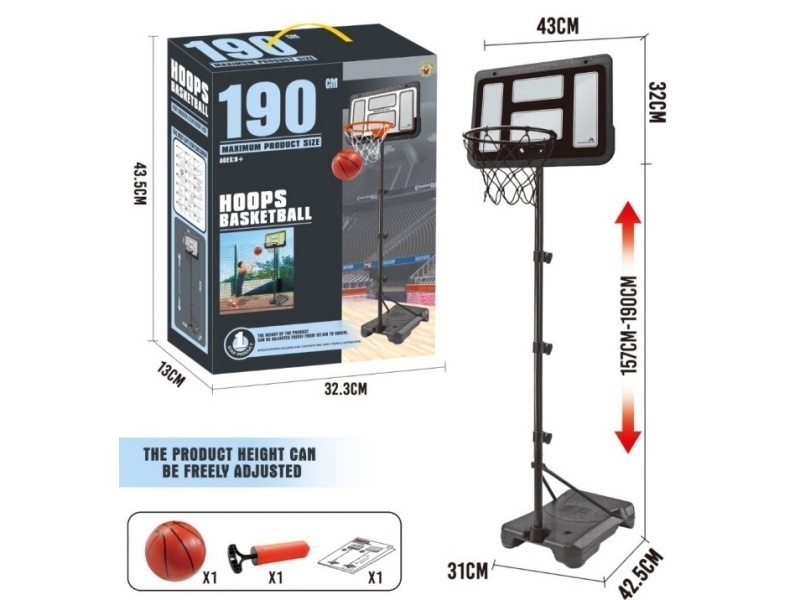 Enhanced Basketball Stand