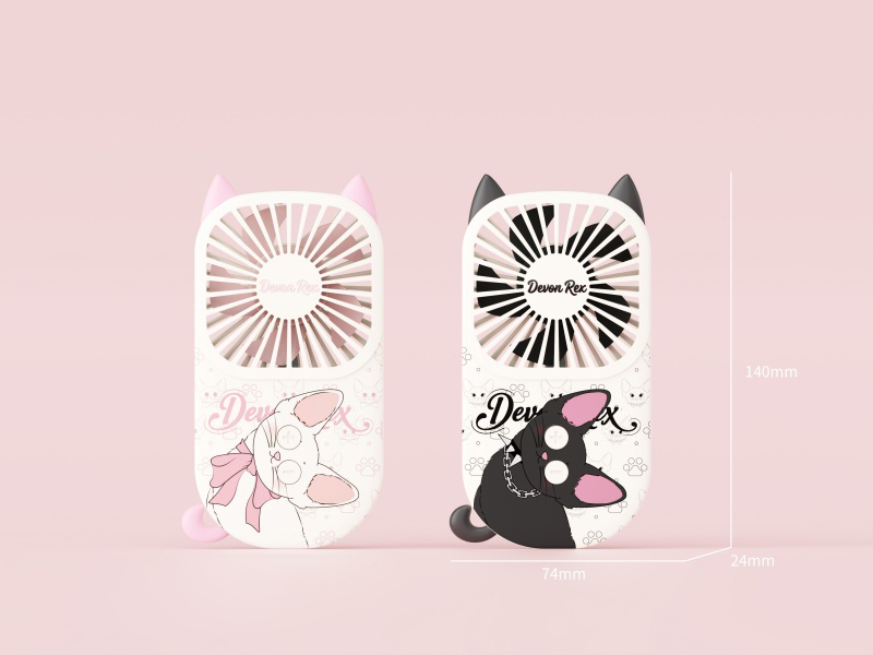 Devon Rex Ultra-Thin Handheld Fan