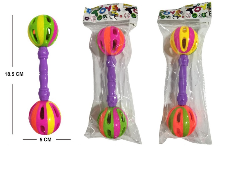 Baby Bell Ball Single 5Cm Ball Double Headed Bell