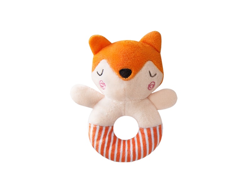 Fox Baby Soothing Plush Rattle