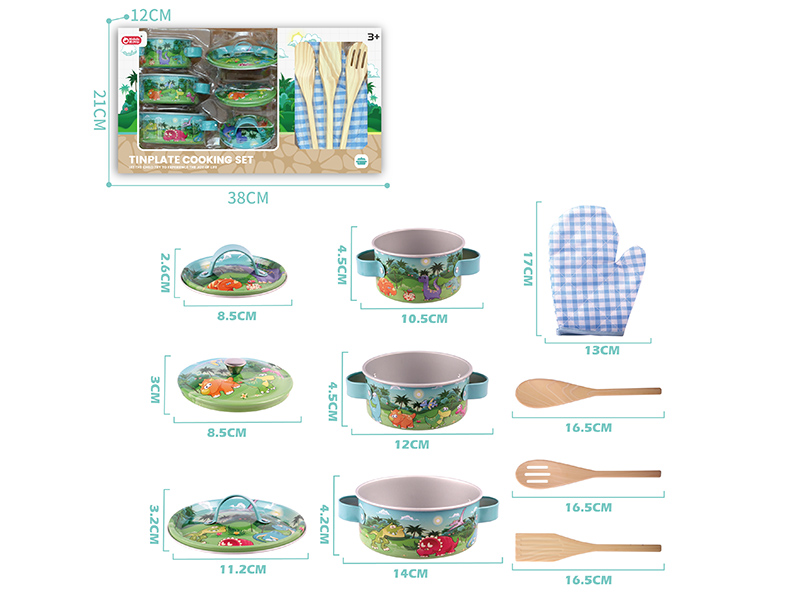 Tinplate Cooking Set