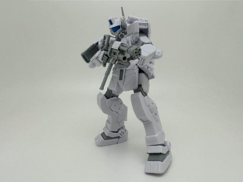 Jms Spartan Jim Snow Color Assembly Model Gundam Model