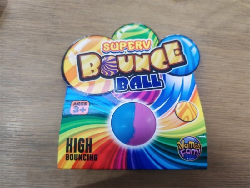 Bounce Ball 45Mm Single Card, Color Theme, Double Splicing Color