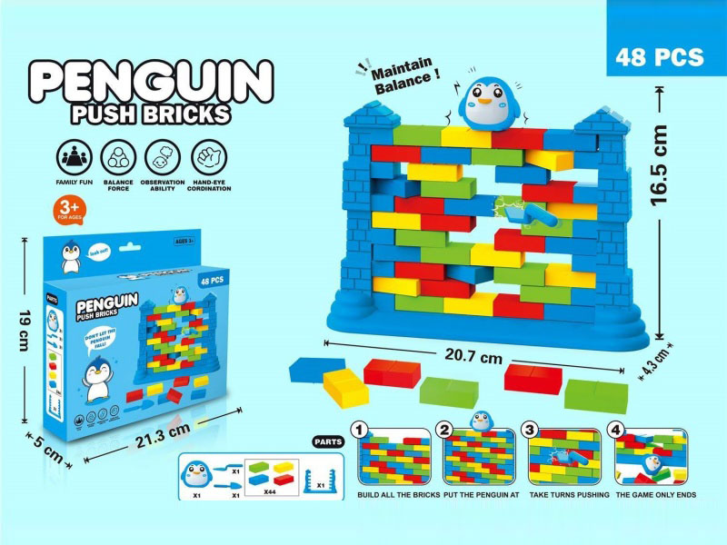 Diy Board Game Wall-Breaking Puzzle To Save Penguins