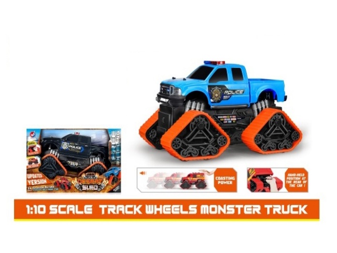 1:10 Hot Wheels Police Car Inertia Car