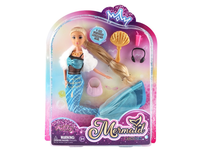 Anlili 11.5-Inch Solid Doll (Brown Skin)