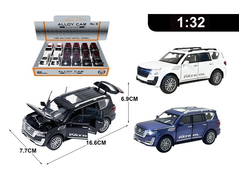 1:32 Alloy Model Display Box With Force/With Light And Sound, 3 Ag13 Batteries Included