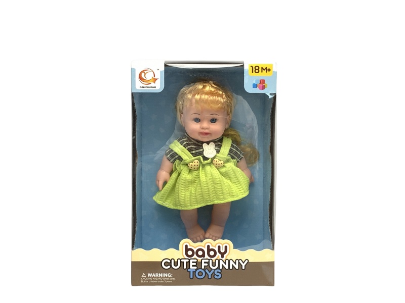 10-Inch Rubber-Lined Doll With Ic