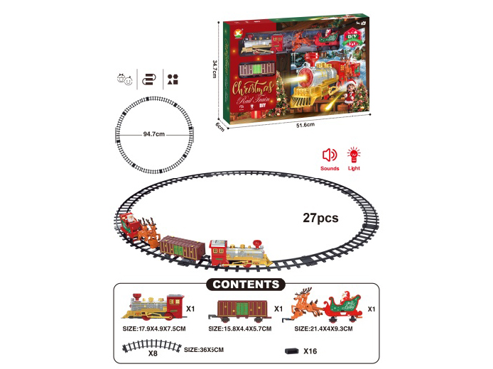 Classical Electric Rail Train (Christmas Model)