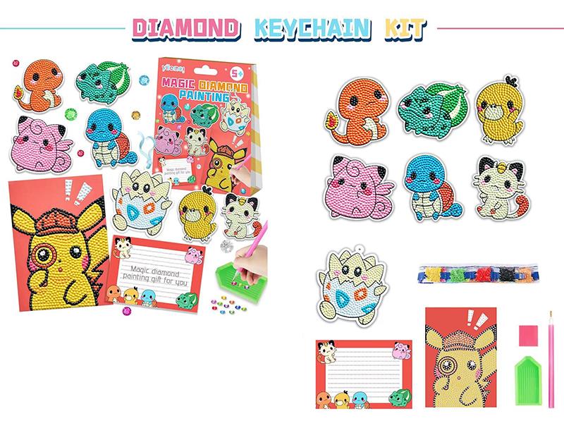 Pokemon Magic Diamond Painting Set