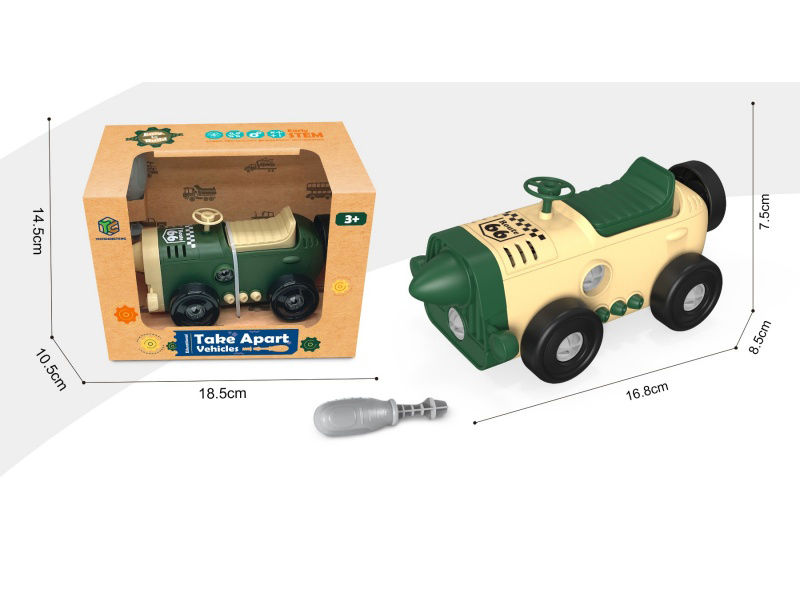 Intelligently Disassemble And Assemble Vintage Cars