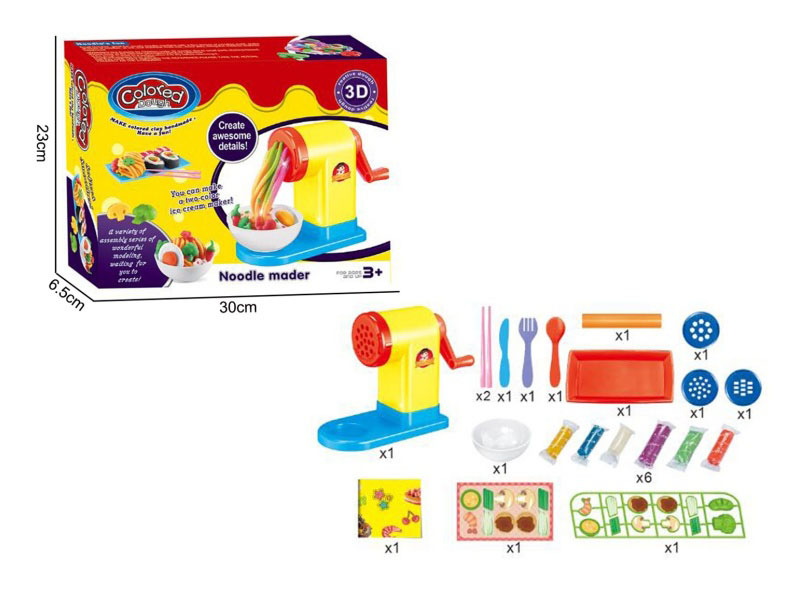 Noodle Machine Clay Set