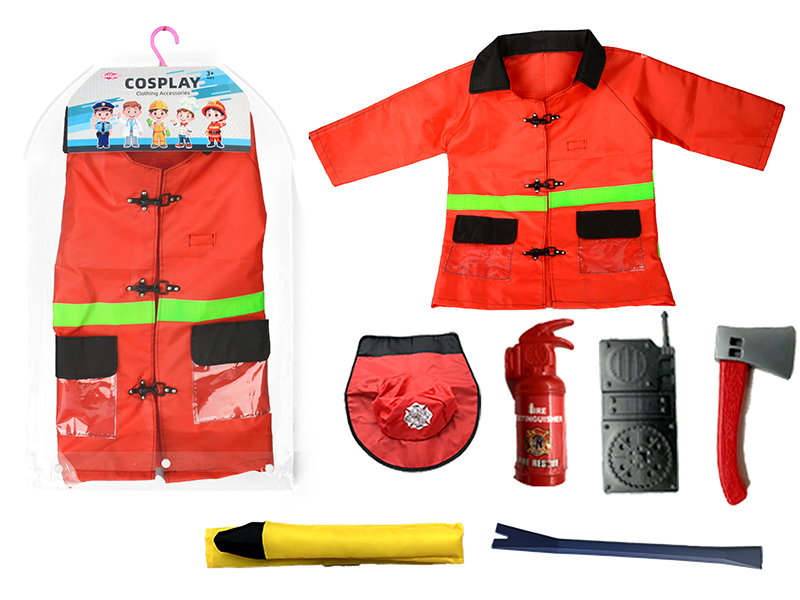 Cosplay Fire Control Clothing Set