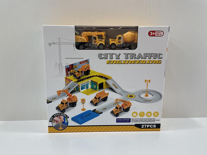City Traffic Engineering Series Rail Truck Toy