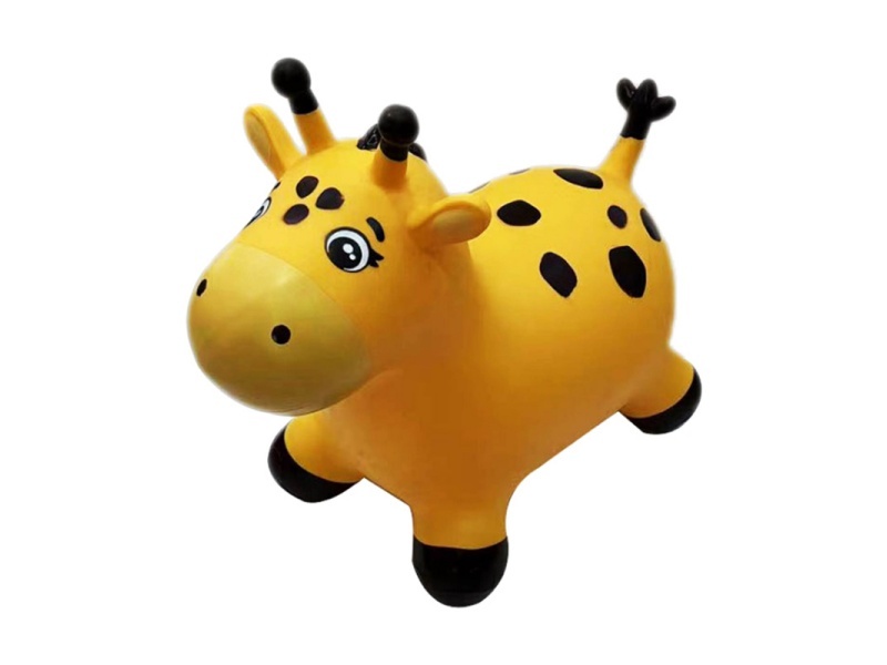 Custom Inflatable Painted Bigbeak Deer With Flash Music