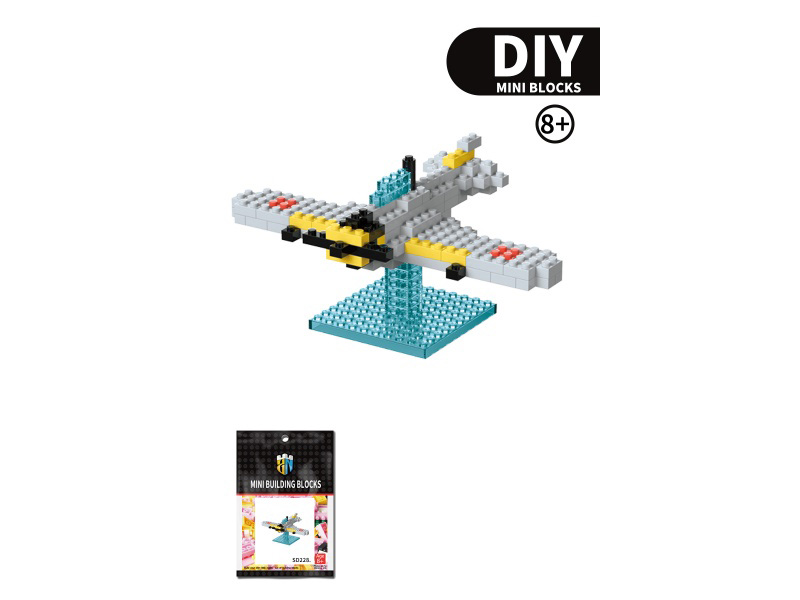 Military Series - 138 PCS Of Aircraft Building Blocks