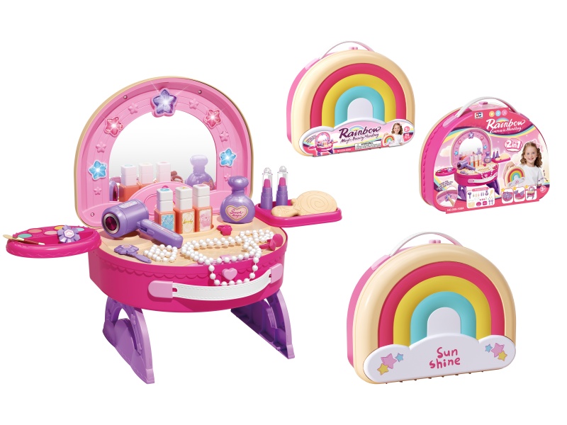 Rainbow Handbag Beauty Play Set