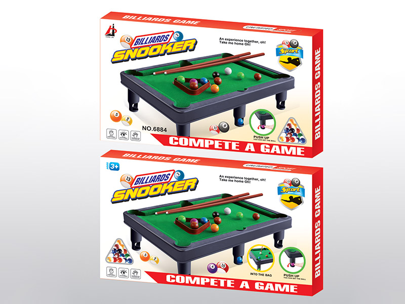 Solid Colour Billiards Table Toy