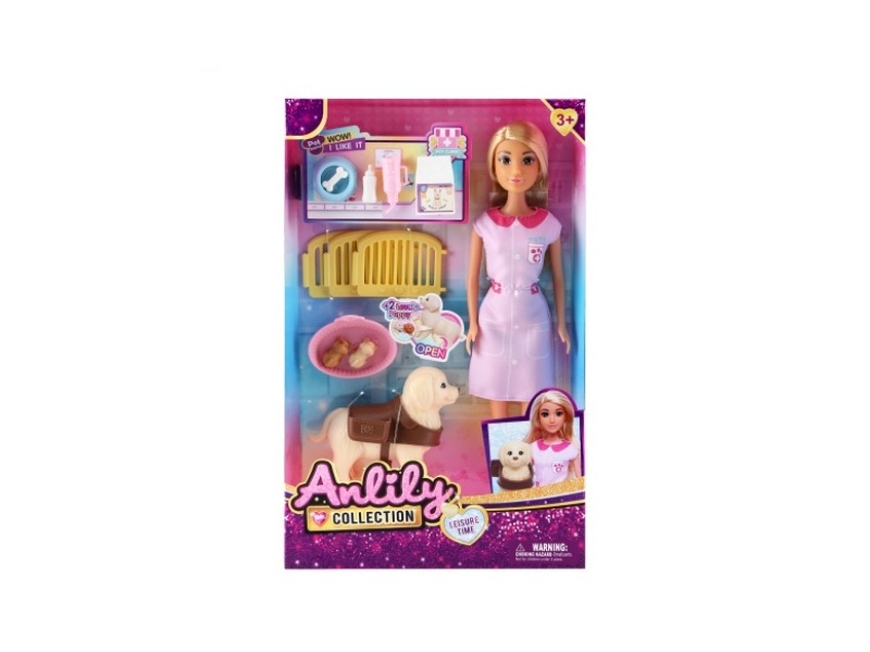 11.5-Inch Solid Doll (Brown Skin Color)