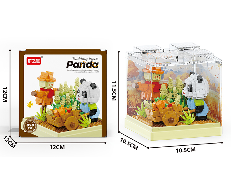 Panda Building Blocks 790+pcs