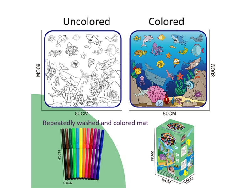 Graffiti Blanket Ocean Style