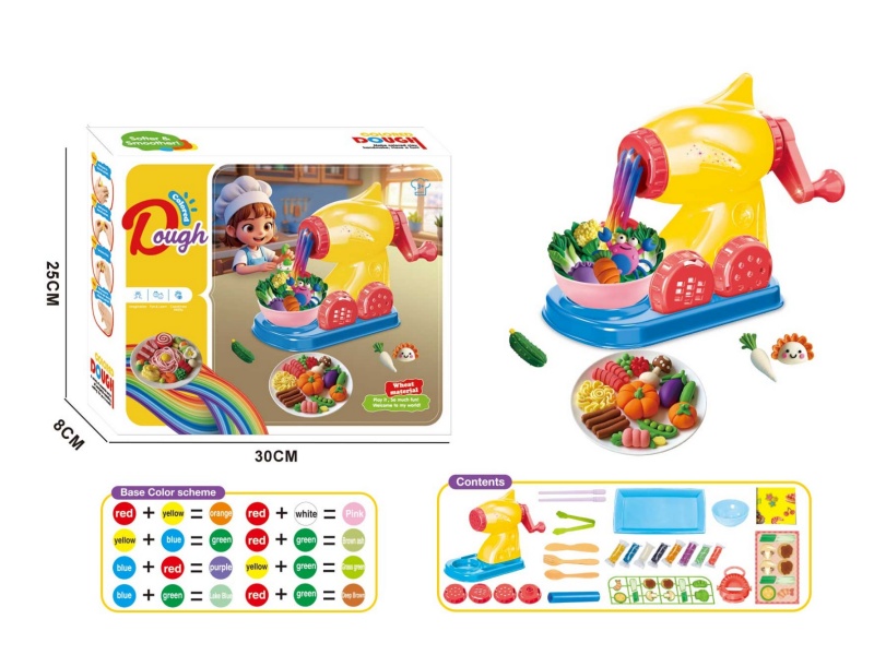 Fun Noodle Machine - Colorful Clay Series