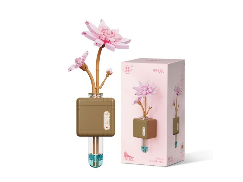 Peach Blossom Building Blocks 376pcs