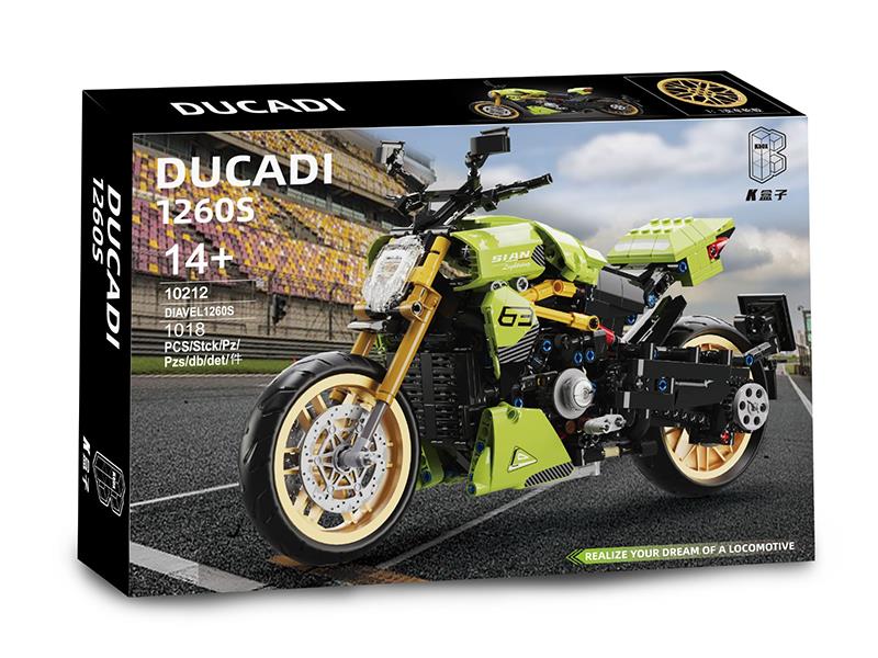 Motorcycle building Blocks 1018PCS