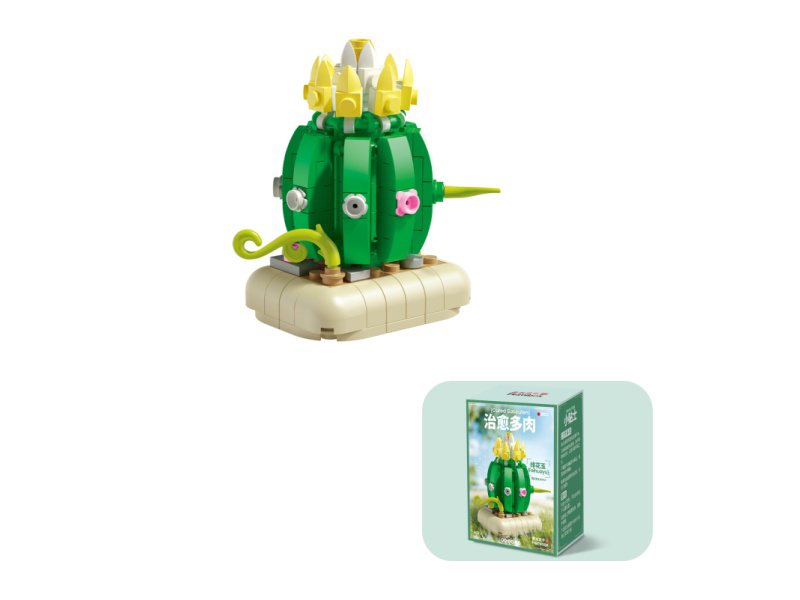 Building Blocks: 136 Pcs Of Small-Sized Succulents - Red Flower Jade