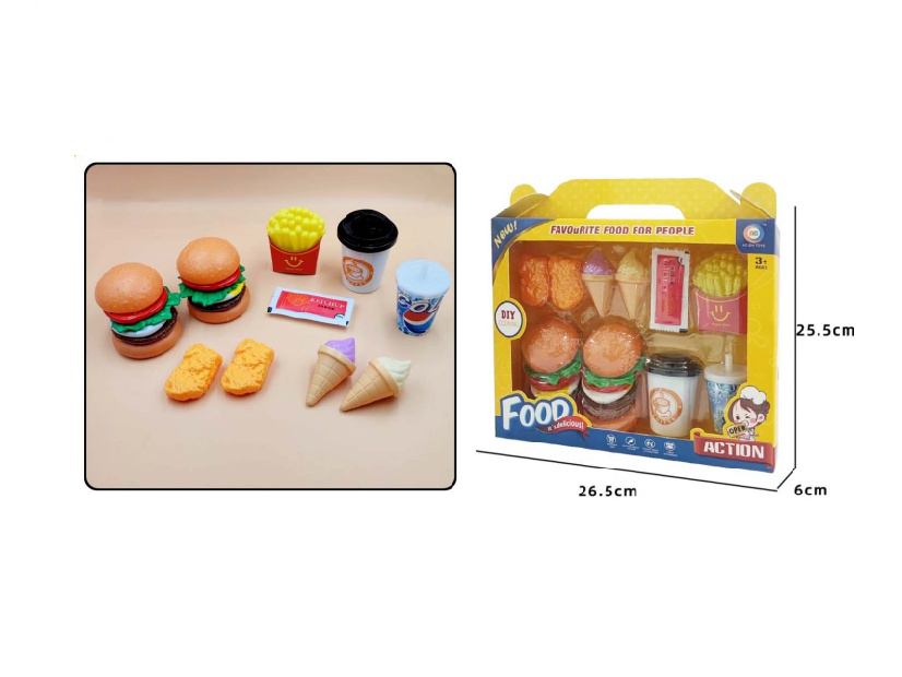 Pretend Play Western Dining Set