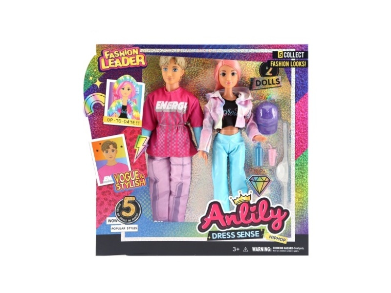 11.5-Inch Solid Doll (Brown Skin Color)