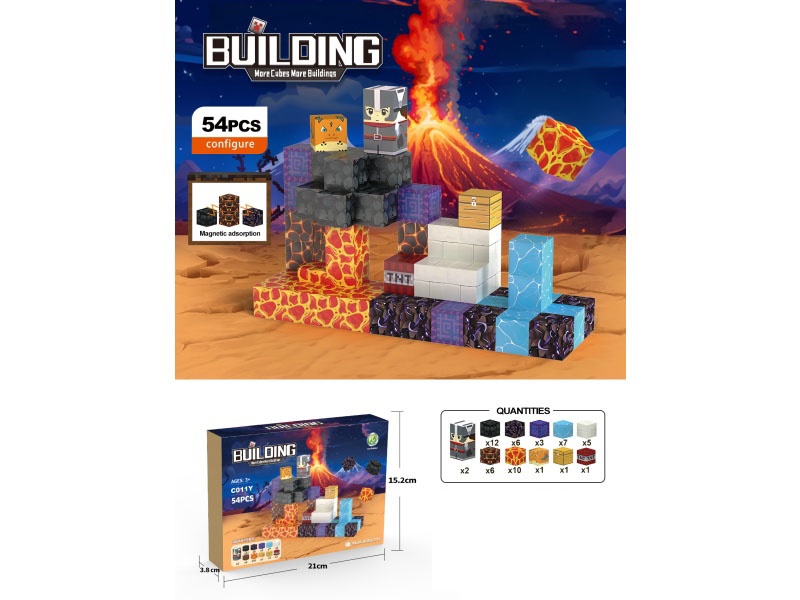 Building Blocks: 54Pcs Princess And Knight Theme