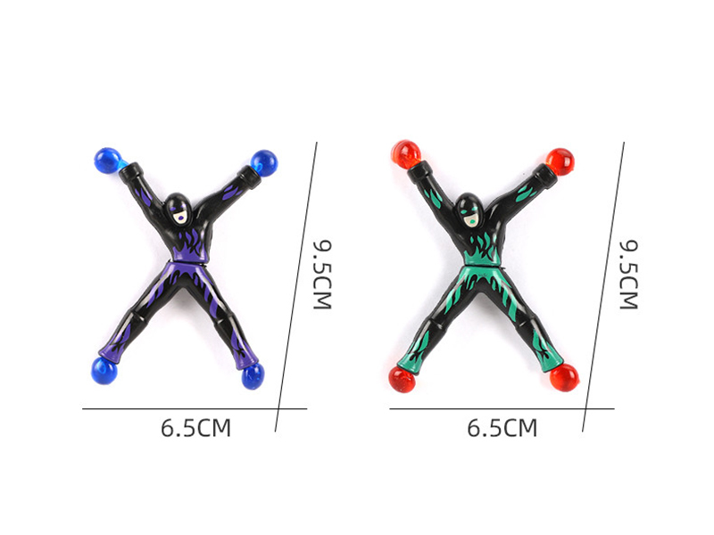 TPR Sticky Climbing Wall Man Toy