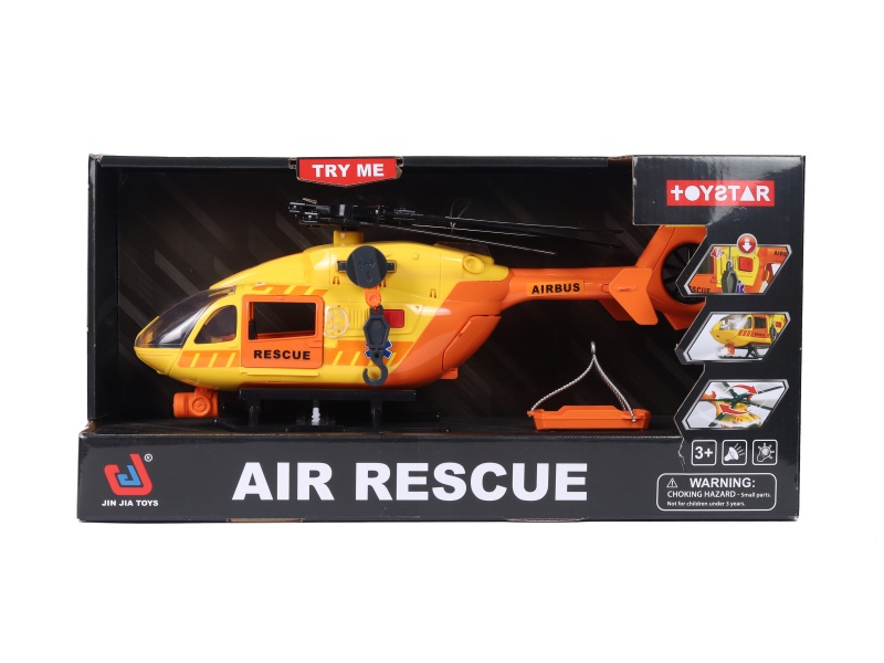 1:12 Rescue Aircraft (Sound, Light, Door Opening, Multi-Functional)