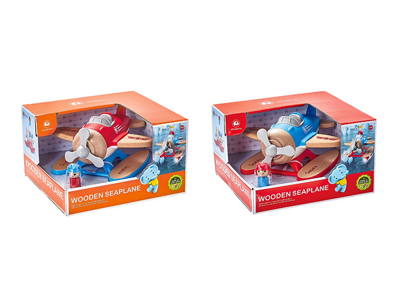 Wooden Seaplane With Music And Lights