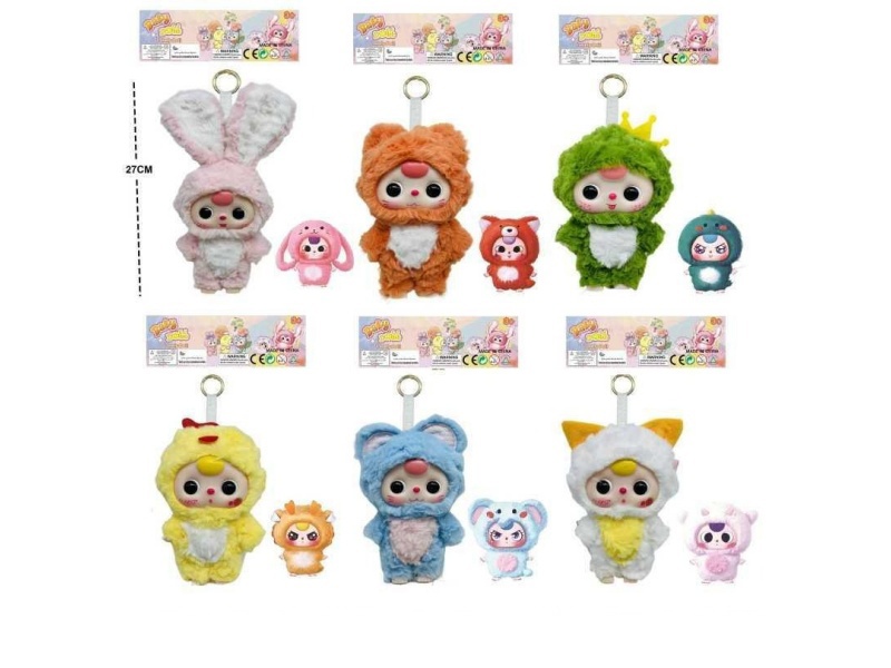 Rabbu Rubber Face Plush Doll