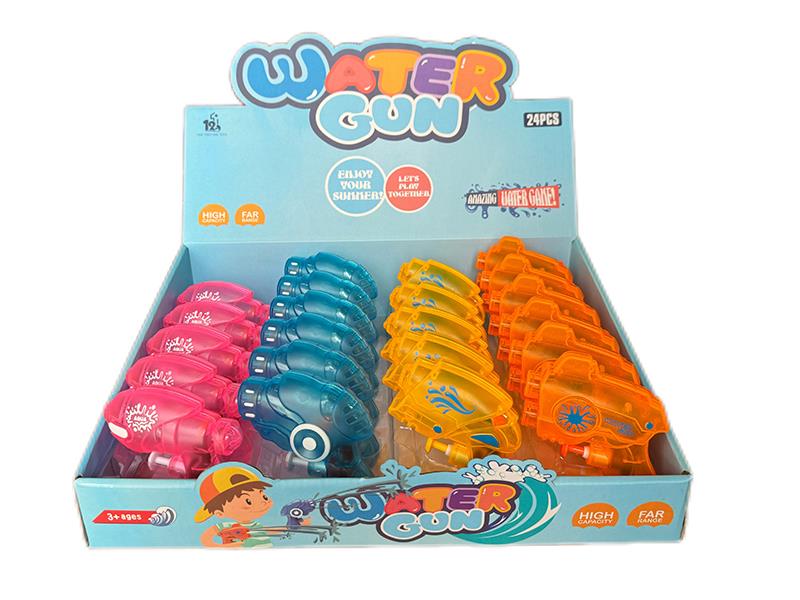 Transparent Water Gun 24PCS