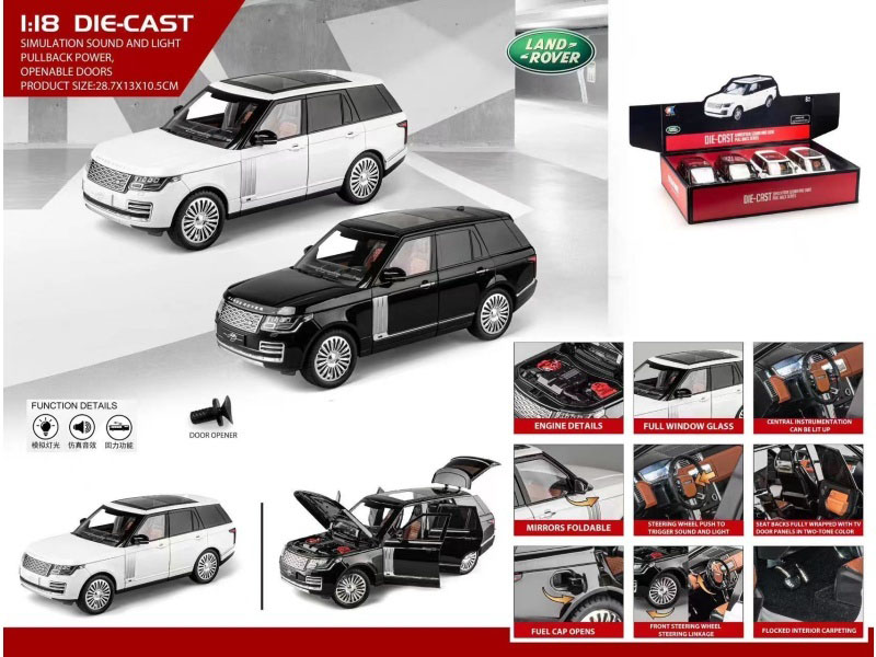 1:18 Official Authorized Land Rover Range Rover