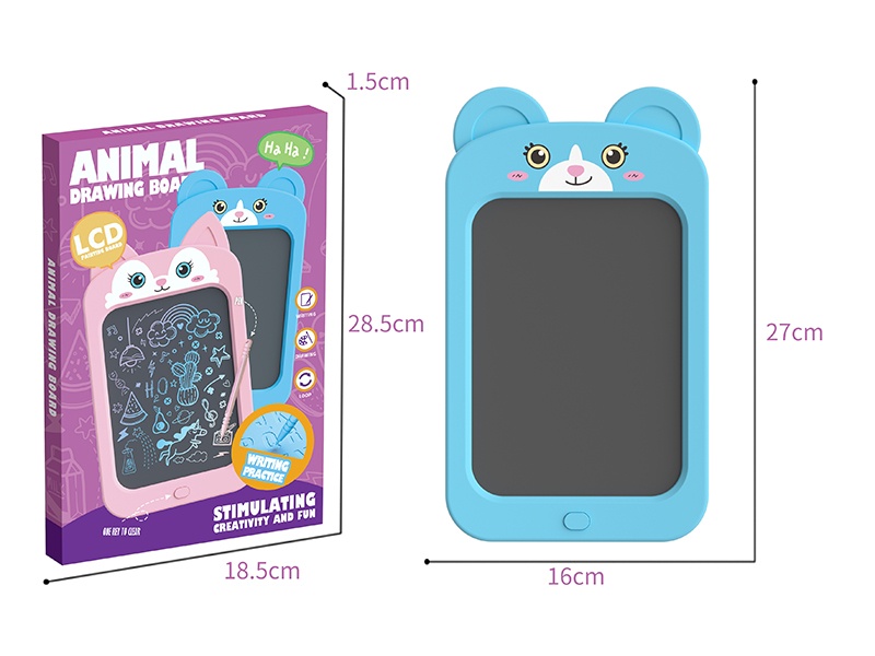 8.5" Cartoon Bear LCD Writing Board(Monochrome)