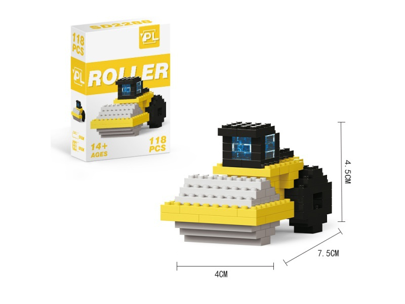 Engineering Series - Roller Building Blocks 118PCS