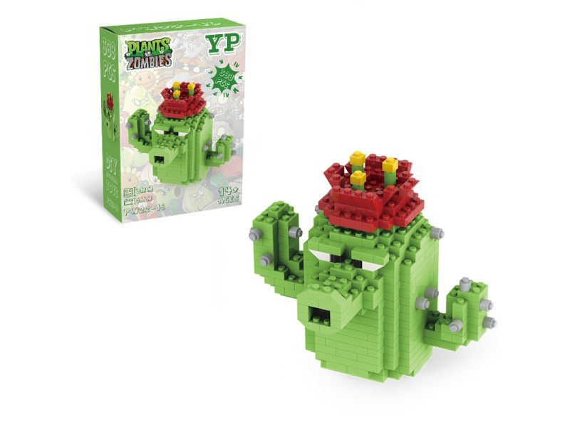 Plants Vs. Zombies - Cactus Building Blocks 388PCS