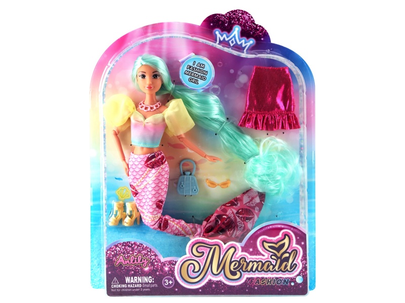 Anlili 11.5-Inch Solid Doll (Brown Skin)