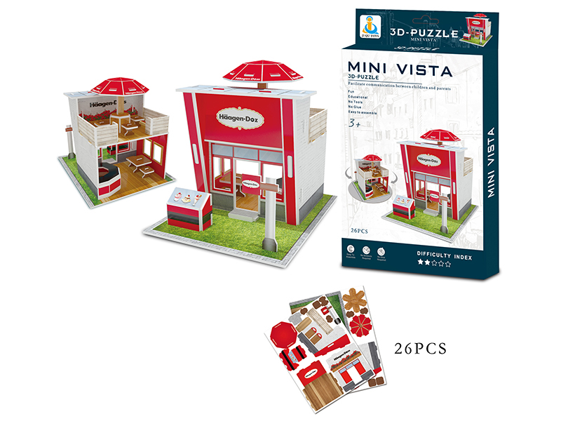 3D Puzzle 26pcs