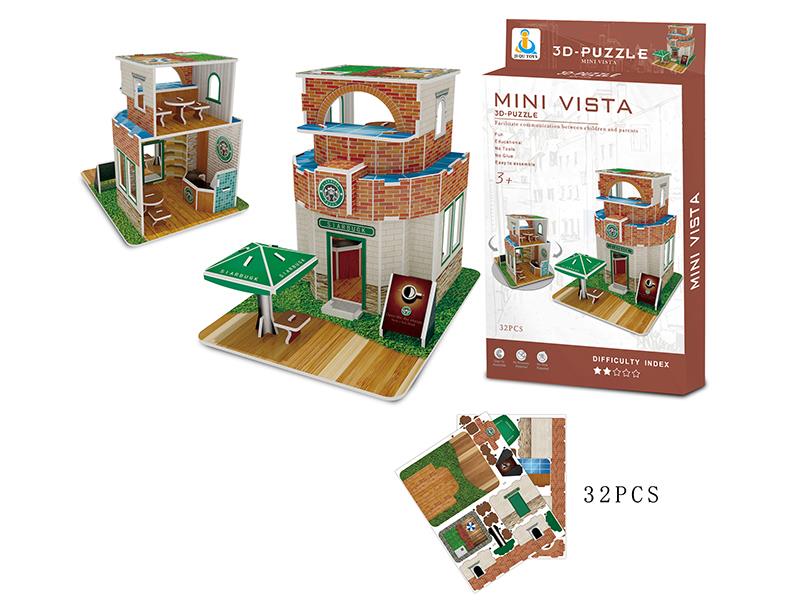 3D Puzzle 32pcs
