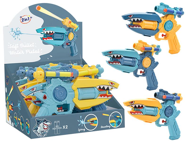 Shark Soft Bullet Water Gun 6pcs