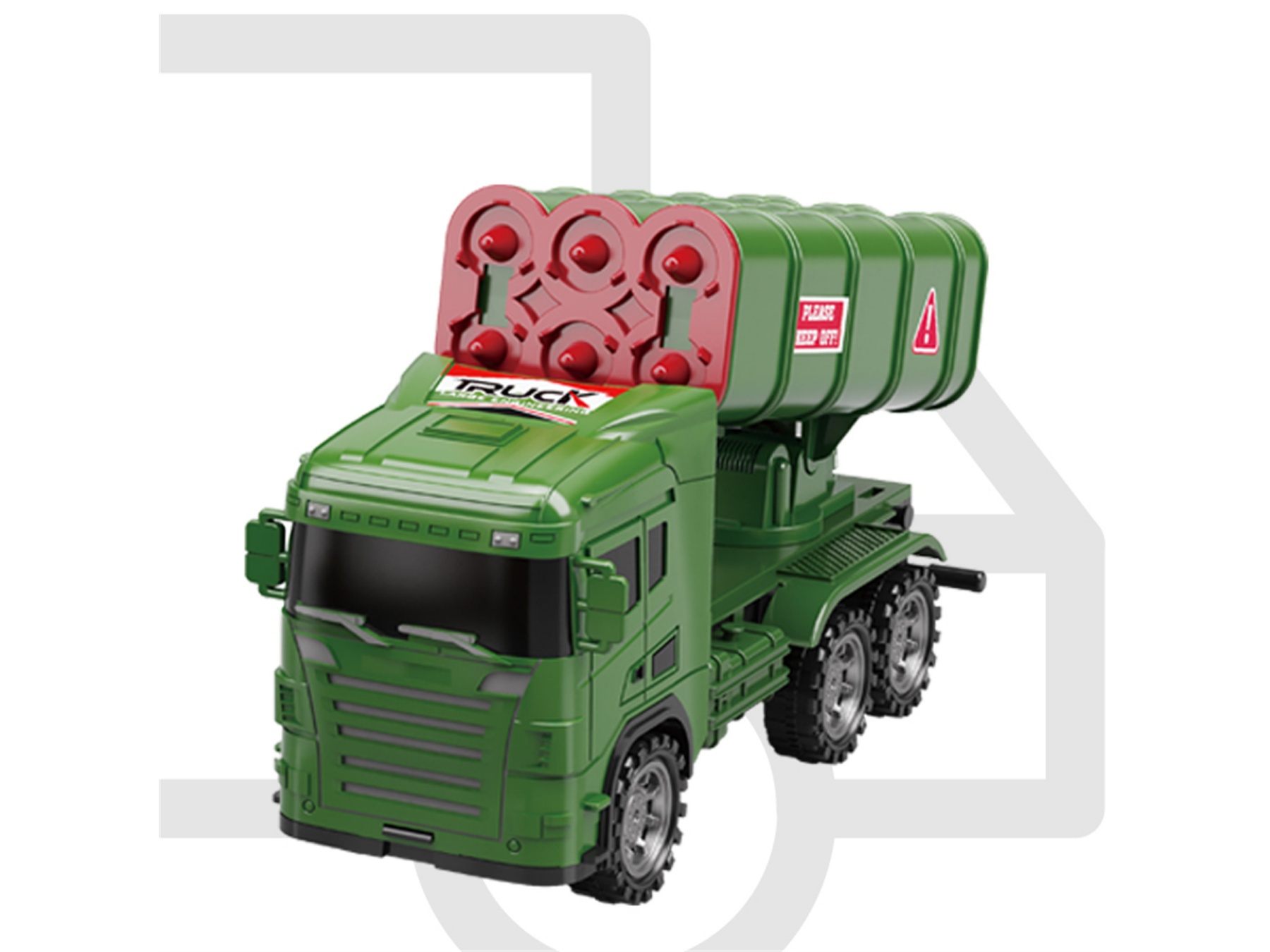 Inertial Military Missile Vehicle