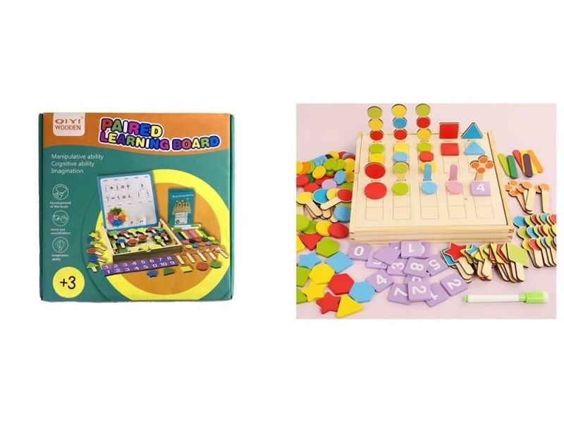 Wooden Math Puzzle Toys