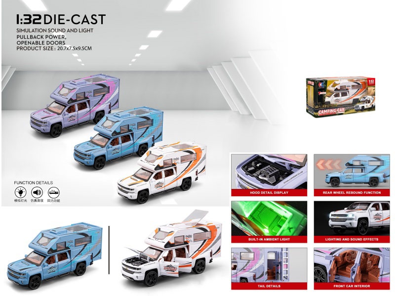 1:32 Off-Road Camper Van