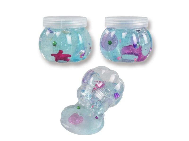 Crystal Mud Slime No. 1 Pumpkin Ocean Mud