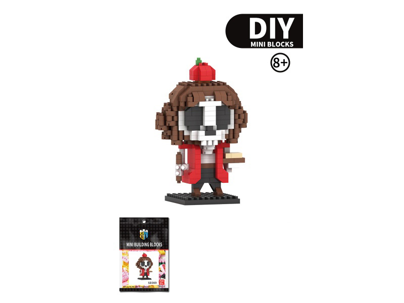 Halloween Series Skeleton Ton Building Blocks 330PCS